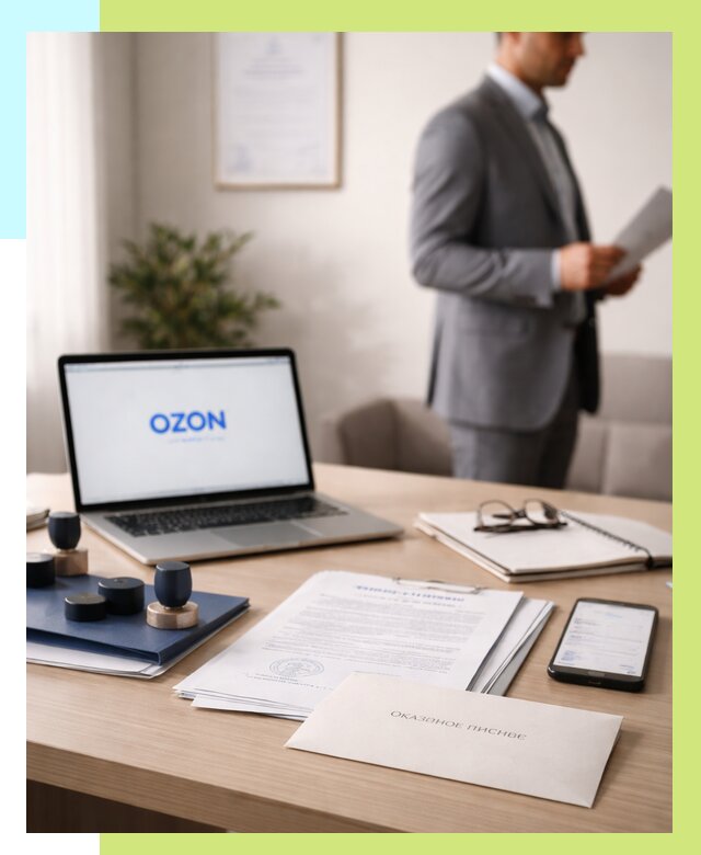 Отказное письмо для Ozon в Беслане от 3544 р. | Сертэкс